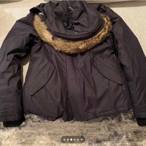 Women's Black TNA Winter Jacket